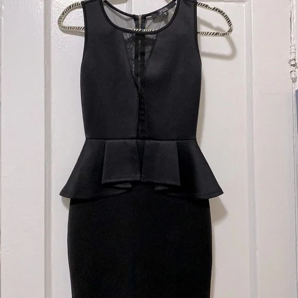 guess short black dress I Guess So Mini Dress Petite | Black Polka Dot | Womens